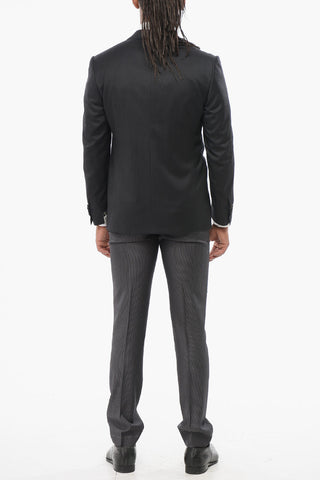 3-Piece CERIMONIA LEADER Suit with Pinstriped Pants