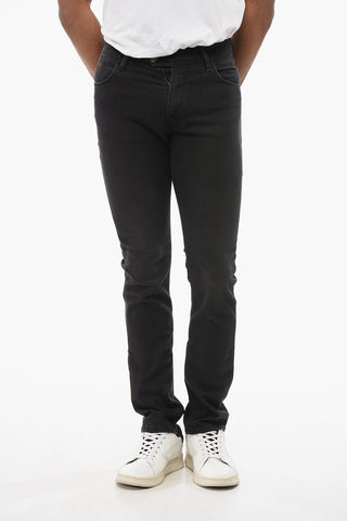 ID Slim Fit Stretch Cotton Jeans 16cm