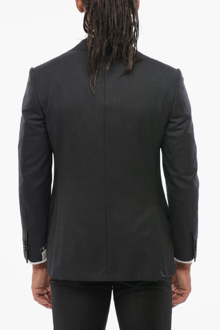 버진 울 블레이저 MANTUA 클래식 라펠