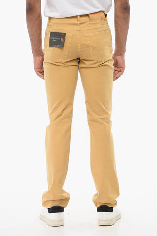ID LUXURY Jeans Straight Fit con Logo Ricamato