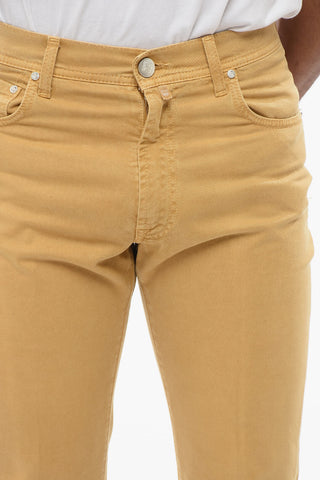 ID LUXURY Jeans Straight Fit con Logo Ricamato