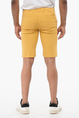 Bermudashorts aus Baumwolle mit fünf Taschen