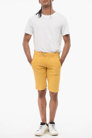 Bermudashorts aus Baumwolle mit fünf Taschen
