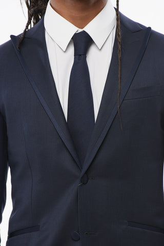 Wool CERIMONIA ACADEMY 3-Piece Suit with Contrasting Vest