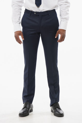 Wool CERIMONIA ACADEMY 3-Piece Suit with Contrasting Vest