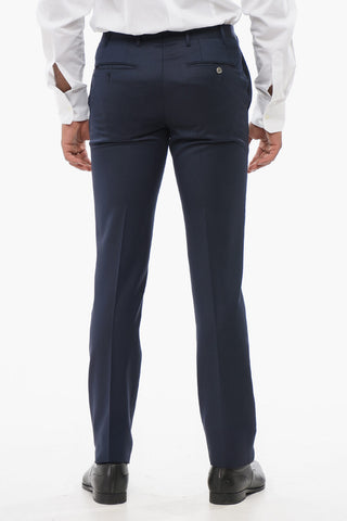 Wool CERIMONIA ACADEMY 3-Piece Suit with Contrasting Vest