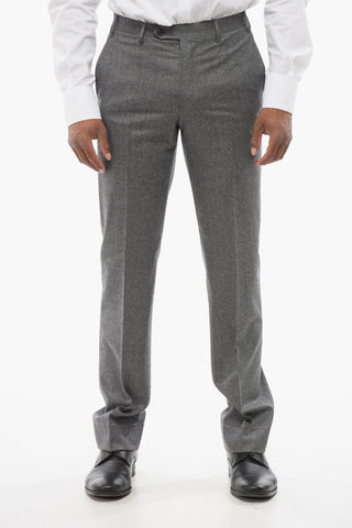 Pantaloni In Lana LEADER Regular Fit