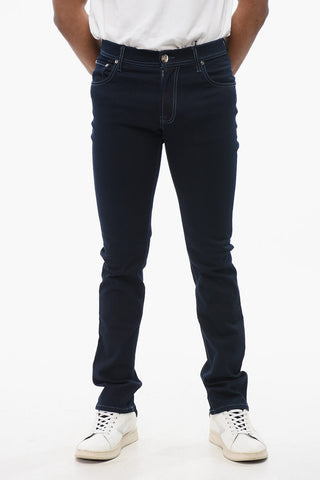 ID Dark Washed Slim Fit Denims 14cm