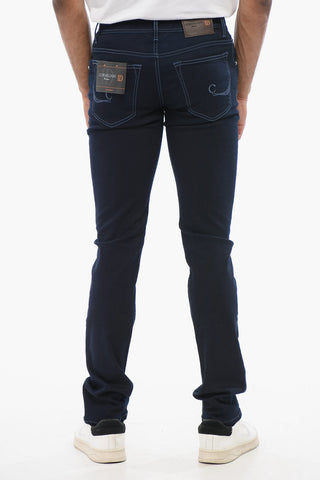 ID Dark Washed Slim Fit Denims 14cm