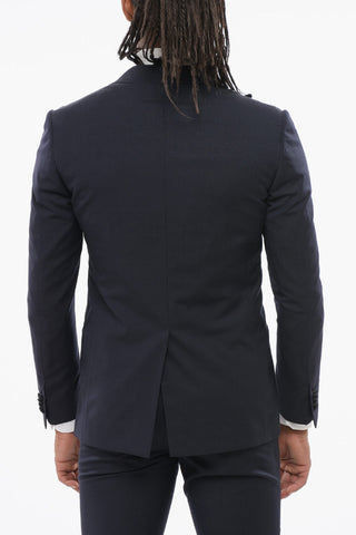 Three-Piece Satin-Trim Suit CERIMONIA ACADEMY