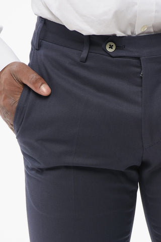 Stretch Cotton Chinos Pants