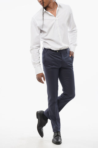 Stretch Cotton Chinos Pants