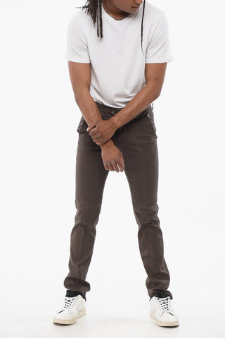 Linen-Blend Chino Trousers