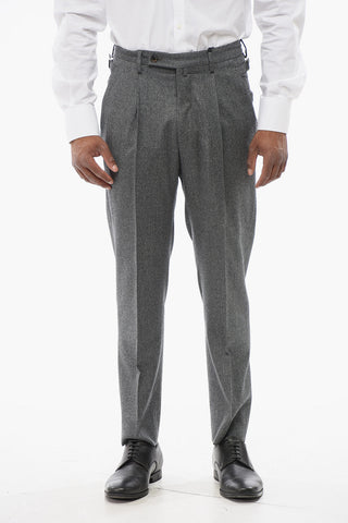 Pantaloni CIRCLE in Lana Vergine