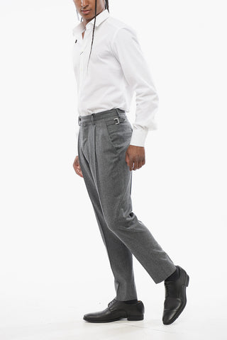 Pantaloni CIRCLE in Lana Vergine