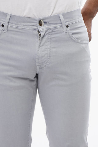 ID LUXURY DENIM 톤온톤 자수 진