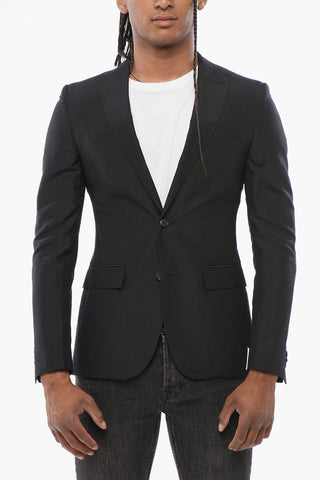 CC COLLECTION Linen and Silk Blend Blazer