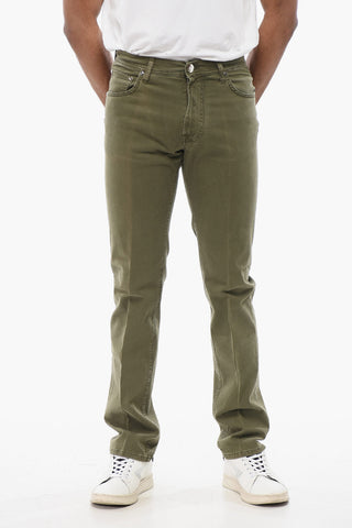 ID 5-Pocketed Stretch Cotton Pants