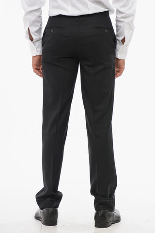 2-teiliger Anzug SMOKING LEADER mit Details aus Satin