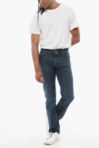 ID Regular Fit Jeans with Belt Loops 18cm
