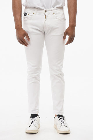 JEANS COUTURE Jeans Skinny Fit con Passanti 14cm
