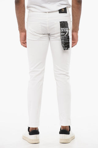 JEANS COUTURE Jeans Skinny Fit con Passanti 14cm