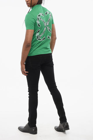 Besticktes T-Shirt BANDANA Slim-Fit