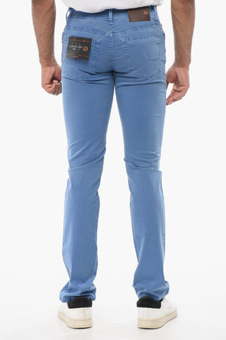 ID Tone-on-Tone Embroidered Jeans