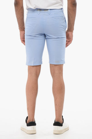 Cotton Short Pants with Belt Loop