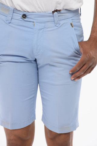 Cotton Short Pants with Belt Loop