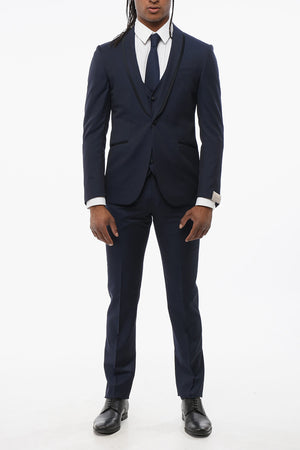 Three-Piece Suit CERIMONIA ACADEMY with Shawl Lapel