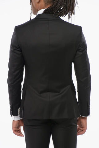 TREND Virgin Wool Suit with Flap Pockets