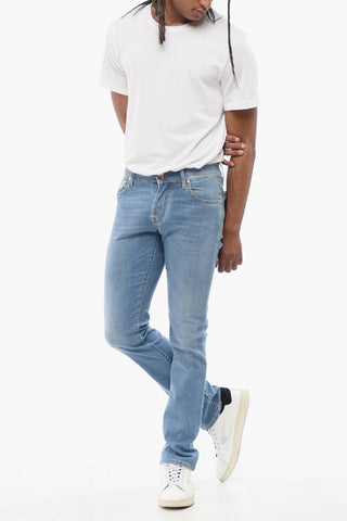 ID Jeans Slim Fit in Cotone Elasticizzato 16cm