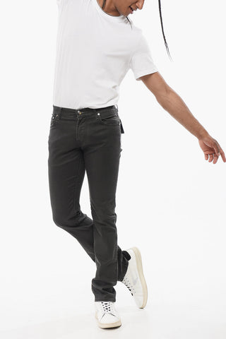 ID Slim-Fit Jeans aus elastischer Baumwolle 16cm