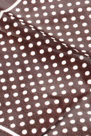 Fazzoletto da Taschino in Seta a Pois