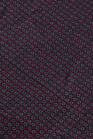Geometrical Patterned Silk Pocket Square