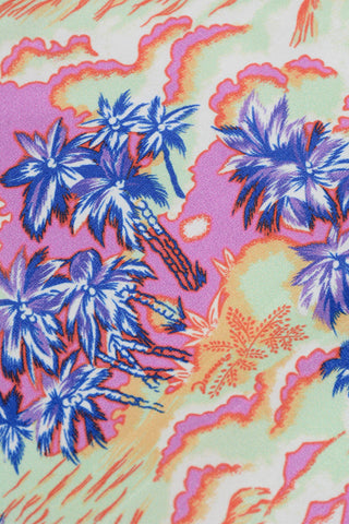 Patterned Silk HAWAII Pocket Square