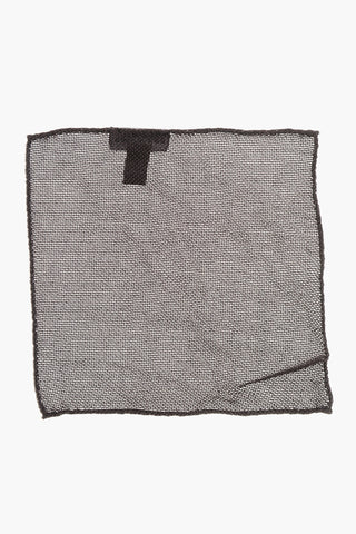 Garzata Silk Pocket Square in Solid Color
