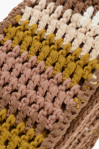 Fringed Crochet Scarf