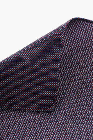 Jacquard Silk and Cotton Pocket Square