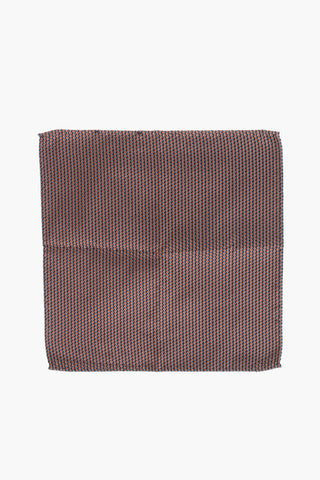 Fazzoletto da Taschino Bicolore in Seta Jacquard