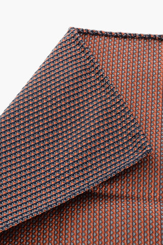 Fazzoletto da Taschino Bicolore in Seta Jacquard