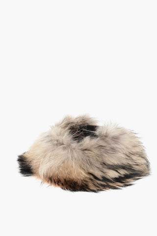 SKI Wool Cap with Real Fur Detail
