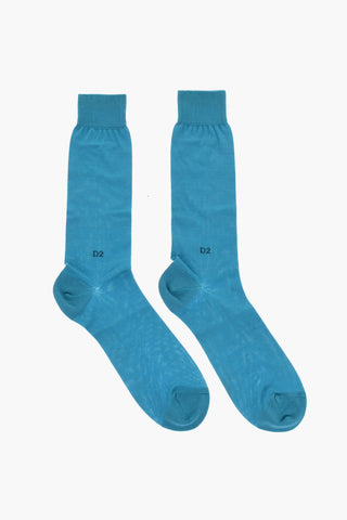 Solid Color Cotton Blend Long Socks