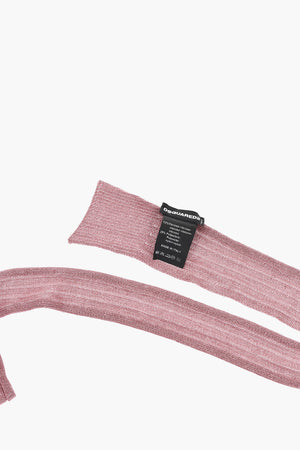 Slim Foulard aus Lurex uni