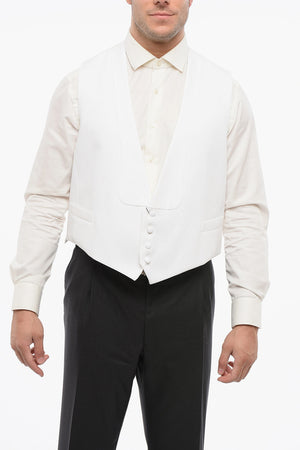 Honeycomb Cotton Ceremony Waistcoat MANTUA
