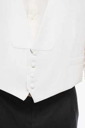 Honeycomb Cotton Ceremony Waistcoat MANTUA