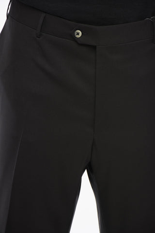 버진 울 바지 MANTUA 벨트 루프