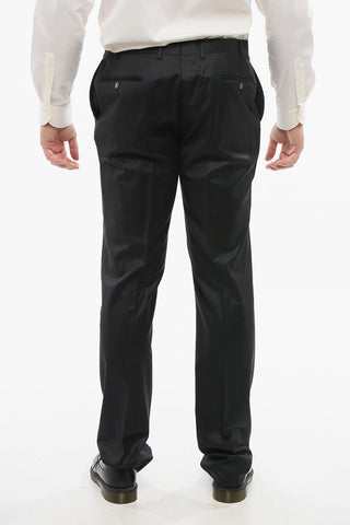 Cool Wool Suit with Peak Lapel