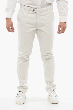 ID Pantaloni Chino in Cotone Stretch